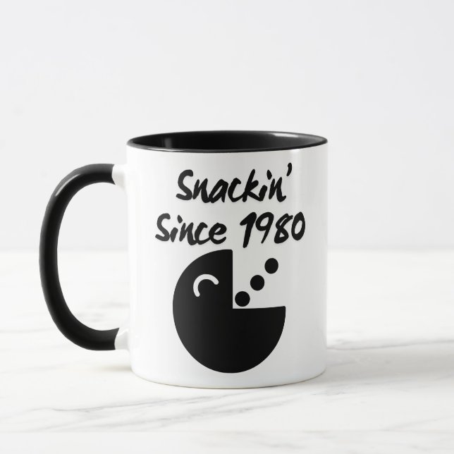 Caneca Ataque Retroativo De Invasão: Encaixe" Desde 1980  (Esquerda)