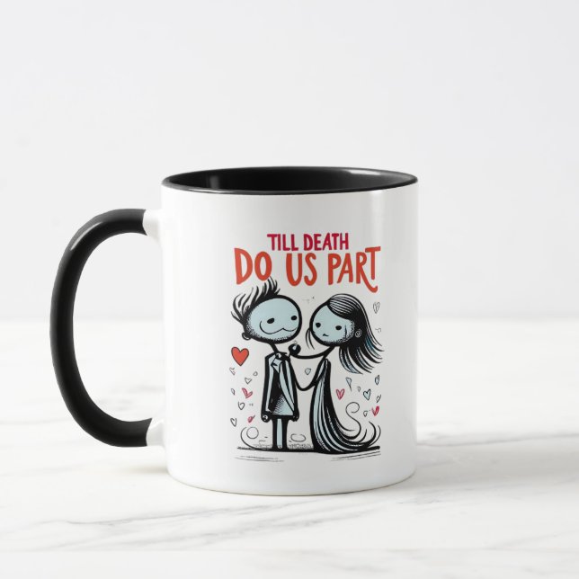 Caneca Até a morte nos fazer parte - Clássica (Esquerda)