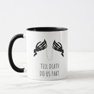 Caneca Até que a morte nos faça parte do Boxy