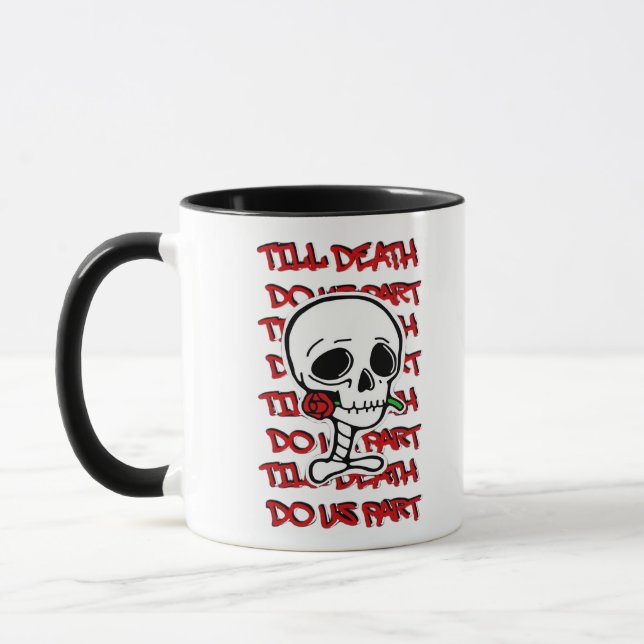 Caneca Até que a morte nos separe do clássico - o Hallowe (Esquerda)