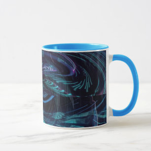 Caneca Aterrisse Através Da Cama De Vidro