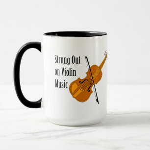 Caneca Atirado Ao Violino