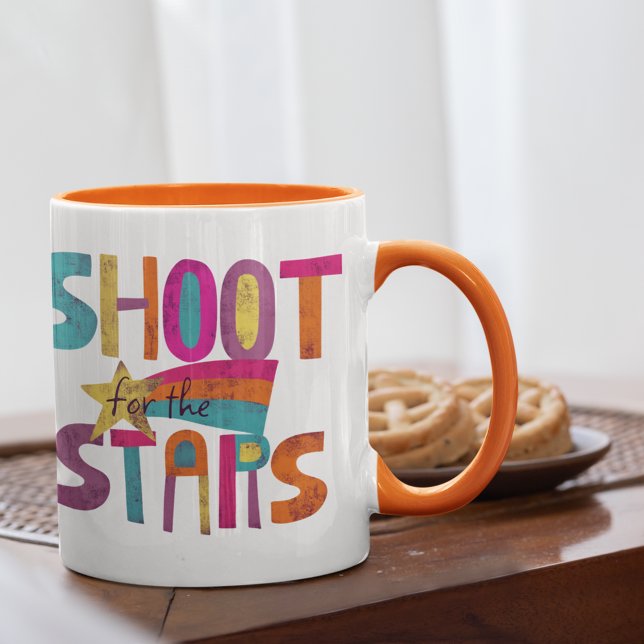 Caneca Atire nas Estrelas (Criador carregado)