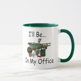 Caneca Atitude de jardinagem "eu estarei em meu