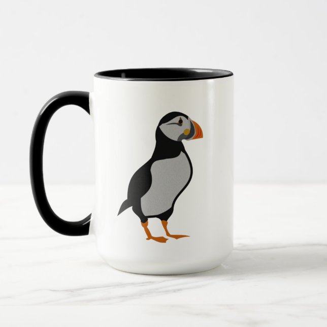Caneca Atlantic Puffin em Pé (Esquerda)