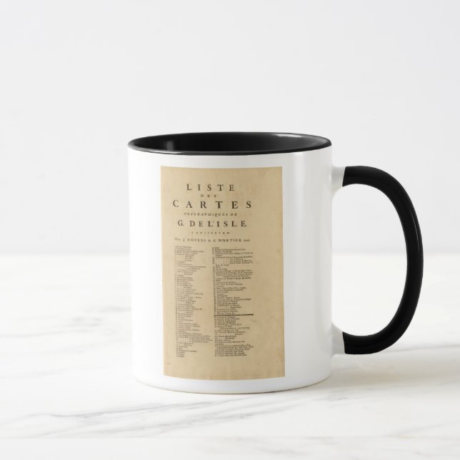 Caneca Atlas do Novo Mundo (Direita)