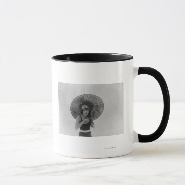 Caneca Atriz Betty Compson comendo Sorvete (Direita)