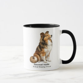Caneca Auditoria Interna Sable Sheltie