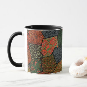 Caneca Audsley Antigo Patchwork Japonês 