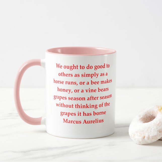 Caneca aurelius de Marcus (Com Donut)