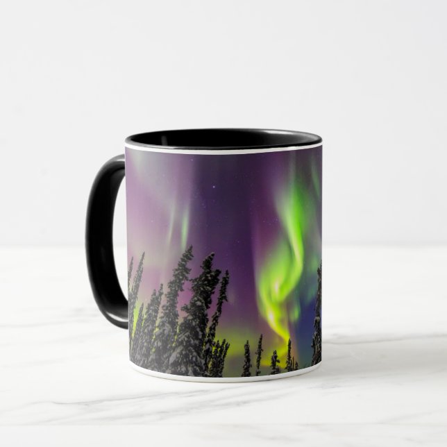 Caneca Aurora Boreal | Fairbanks, Alasca (Frente Esquerda)