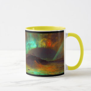 Caneca Aurora Borealis, aurora boreal