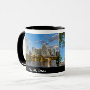 Caneca Austin & Capitólio Estadual do Texas - Café do Des