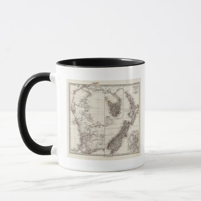 Caneca Austrália Ocidental, Tasmânia e Nova Zelândia (Esquerda)
