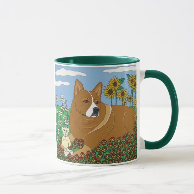 Caneca australiana do cão do gado (Direita)