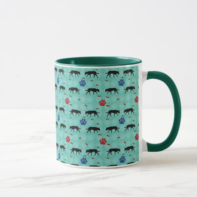 Caneca australiano Kelpie (Direita)