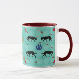 Caneca australiano Kelpie