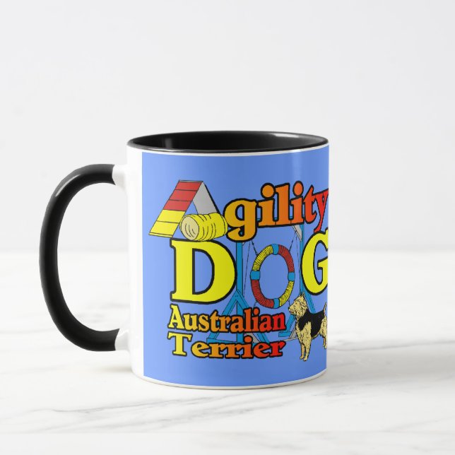 Caneca Australiano_Terrier_Agilidade (Esquerda)
