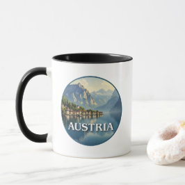 Caneca Áustria Hallstatt União Europeia