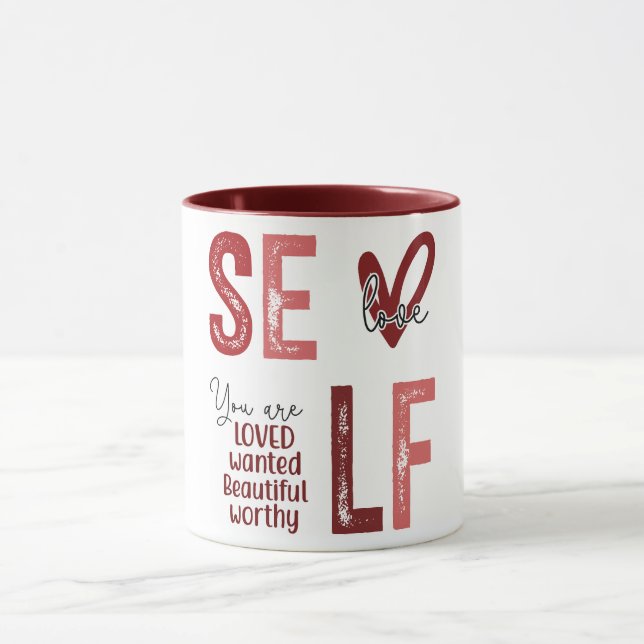 Caneca Autoamor Inspirador (Centro)