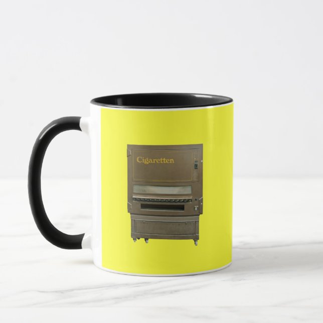 Caneca Autômato de Cigarro Retro (Esquerda)