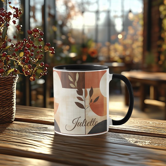 Caneca Autumn Botanic Mug - Natureza Personalizada Da Ter (Criador carregado)