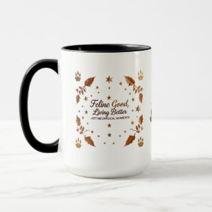 Caneca Autumn Purfection - Feline Good Combo Mug (15 oz)