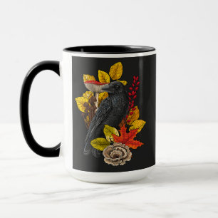 Caneca Autumn raven 2