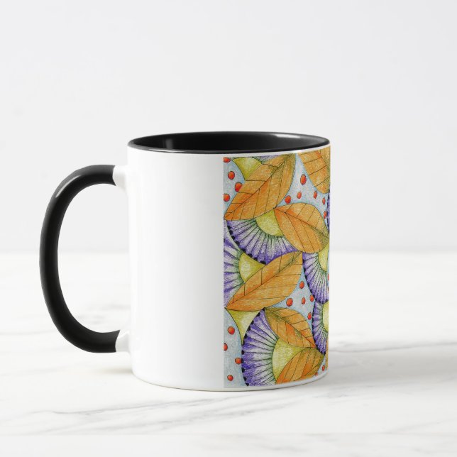 Caneca Autumn Whirl da Natureza (Esquerda)