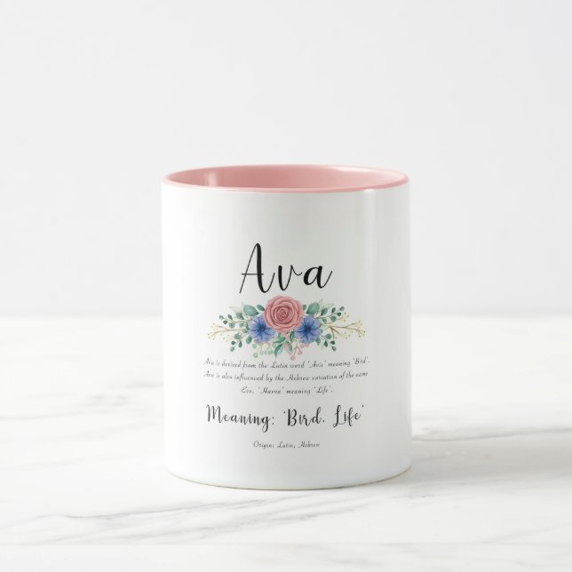 Caneca Ava personalizada Mug (Centro)