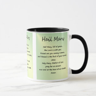 Caneca Ave Personalizada Mary Prayer Mug