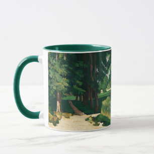 Caneca Avenida Cezanne em Jas de Bouffan Impressão Vintag