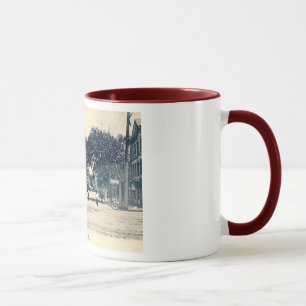 Caneca Avenida de Ridgewood., Ridgewood, vintage de