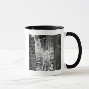 Caneca Avenida norte de Michigan em Chicago após o