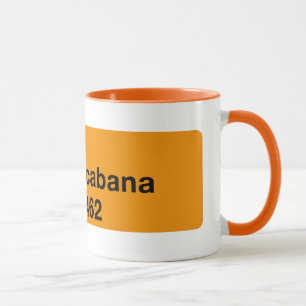 Caneca Avenida Nossa Senhora de Copacabana, Rio de Janeir