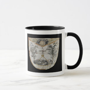 Caneca Avental de um mestre da ordem do Rosa-Croix