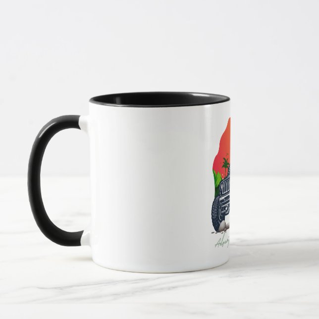 Caneca aventura começa, fora (Esquerda)