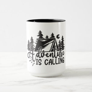 Caneca Aventura Está Chamando
