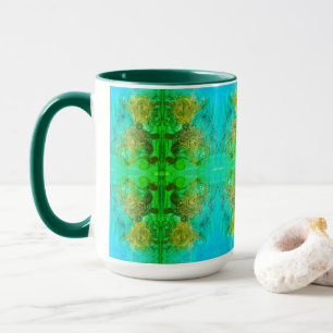 Caneca Aventura verde asteca