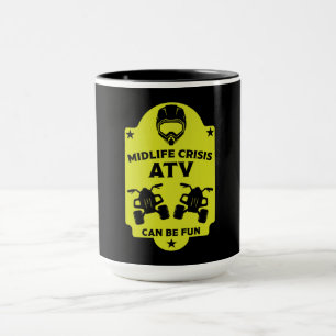 Caneca Aventuras de Quad Outdoor ATV
