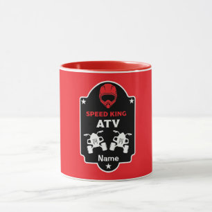 Caneca Aventuras no Quad Atv
