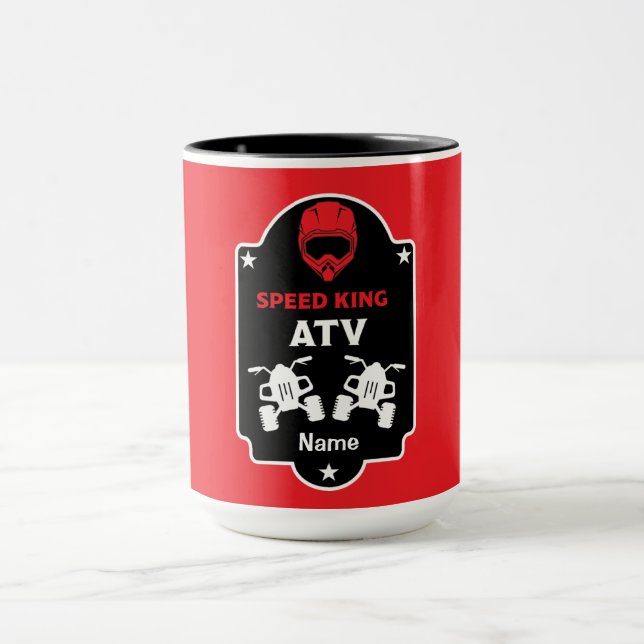 Caneca Aventuras no Quad Atv (Centro)