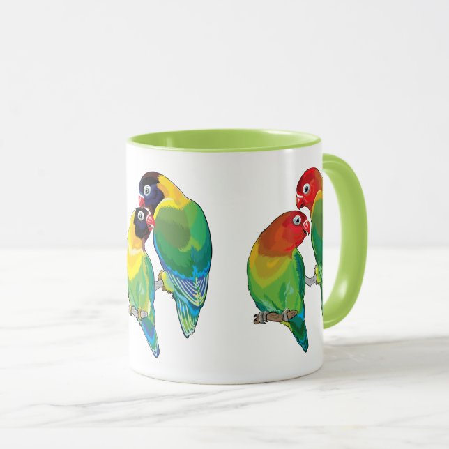 Caneca aves (Frente Esquerda)