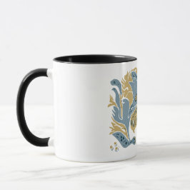 Caneca Aves Aestéticas emaranhadas TWArt 12-Tertonas