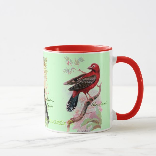 Caneca "Aves de uma pena" (Direita)