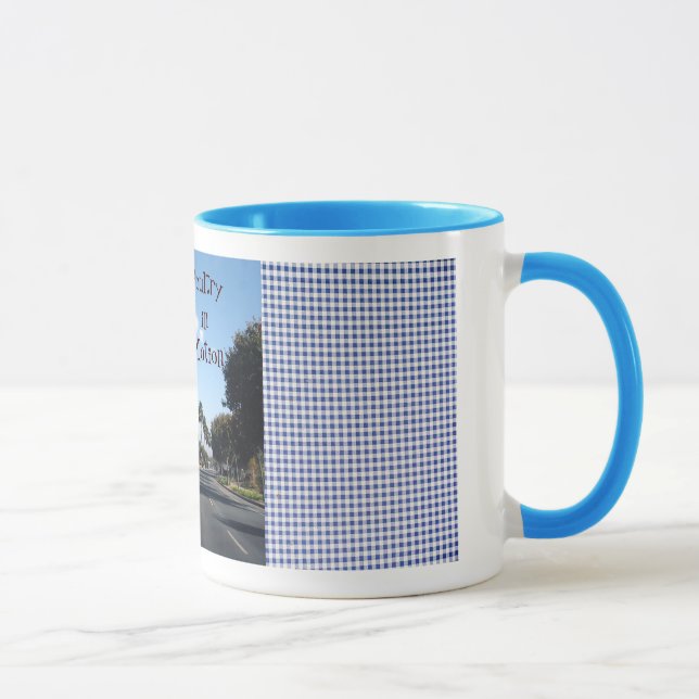 Caneca Aves domésticas no movimento (Direita)