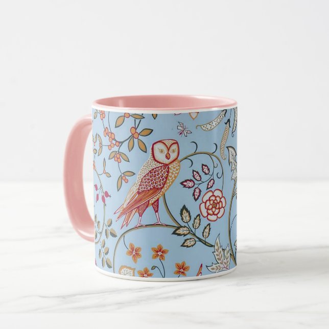 Caneca Aves e Flores, William Morris (Frente Esquerda)