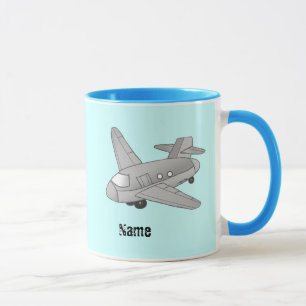 Caneca Avião Avião de Carga