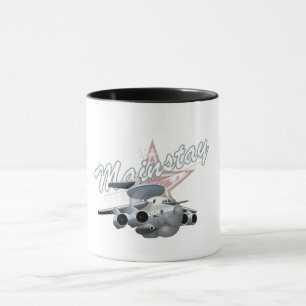 Caneca Avião militar de animação