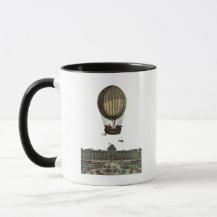 Caneca Avião sobre Cidade